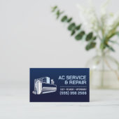 Air Conditioning – Repair • Service • Installation Visitekaartje (Staand voorkant)