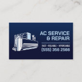 Air Conditioning – Repair • Service • Installation Visitekaartje (Voorkant)