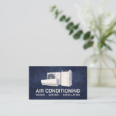 Air Conditioning – Repair • Service • Installation Visitekaartje (Staand voorkant)