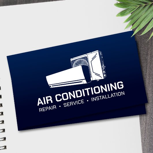 Air Conditioning – Repair • Service • Installation Visitekaartje