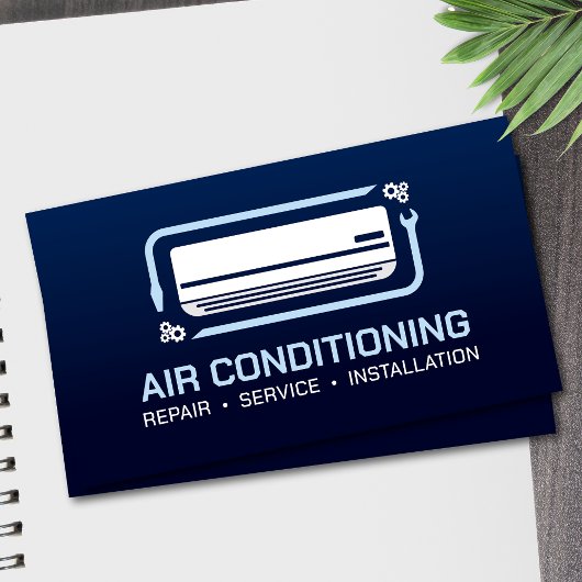 Air Conditioning – Repair • Service • Installation Visitekaartje