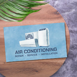 Air Conditioning – Repair • Service • Installation Visitekaartje