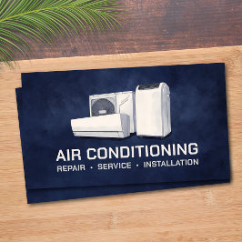 Air Conditioning – Repair • Service • Installation Visitekaartje