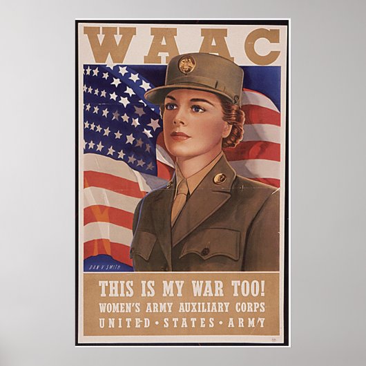 Air Corp voor het vrouwenleger Poster (Voorkant)