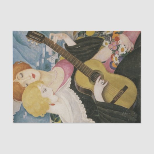 Air De Capri door Gerda Wegener Tissuepapier (Voorkant)