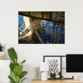 "Air Dive"-druk Poster (Thuiskantoor)