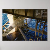 "Air Dive"-druk Poster (Voorkant)