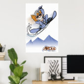 AIR DOG POSTER (Thuiskantoor)