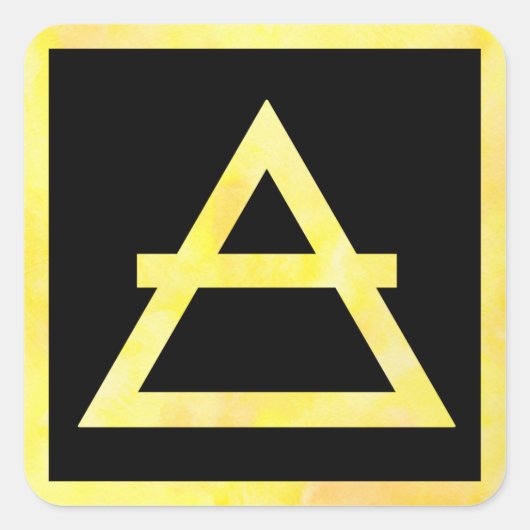 Air Element Symbol Sticker (Voorkant)