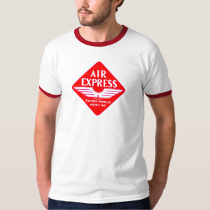 Air Express per Spoorwegbureau T-shirt