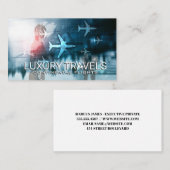 Air Flight Travels | Airport Visitekaartje (Voorkant / Achterkant)