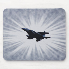 Air Force F 15 jachtvliegtuig Art Muismat