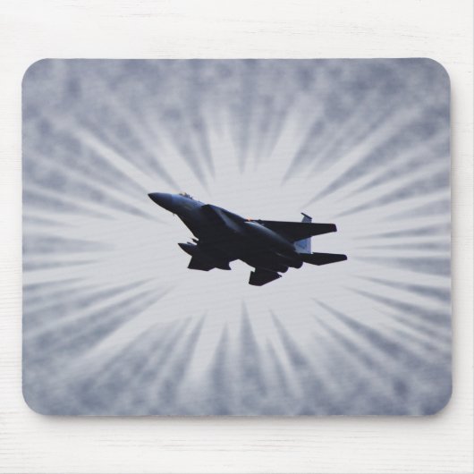 Air Force F 15 jachtvliegtuig Art Muismat (Voorkant)