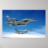 Air Force F-16's Poster (Voorkant)