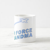 Air Force Grandma Magische Mok (Center)