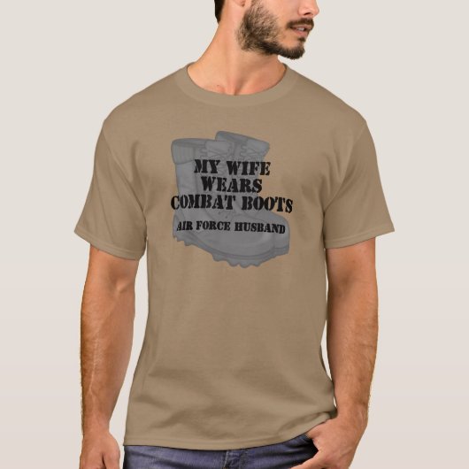 Air Force Husband CB T-shirt (Voorkant)