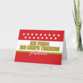 Air Force JAG Corps Training Graduation Kaart (Voorkant)