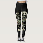 air force military pride aircraft leggings (Voorkant)