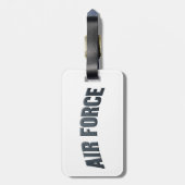 Air Force (USAF) Bagagelabel (Achterkant verticaal)