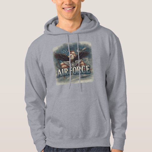 Air Force Veteran Hoodie (Voorkant)