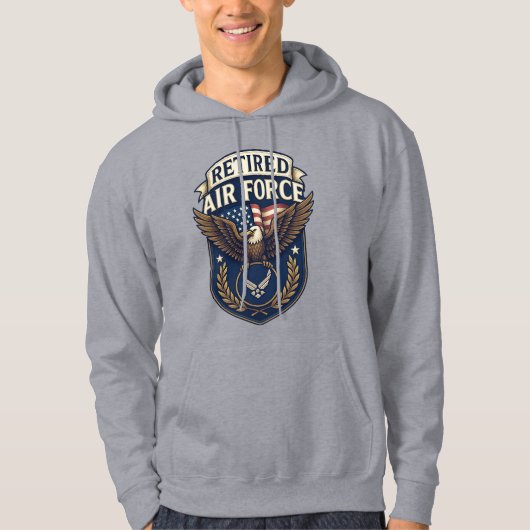 Air Force Veteran Hoodie (Voorkant)