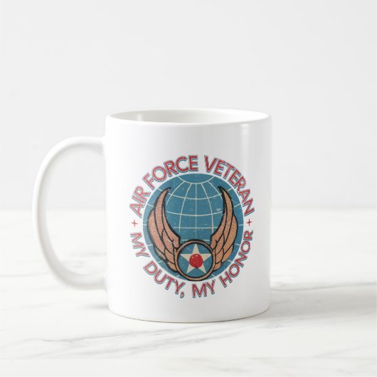 Air Force Veteran Koffiemok (Links)