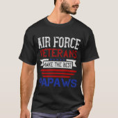 Air Force Veterans make the best PAWS-01 T-shirt (Voorkant)