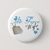 Air Force Wife Button (Voorkant)