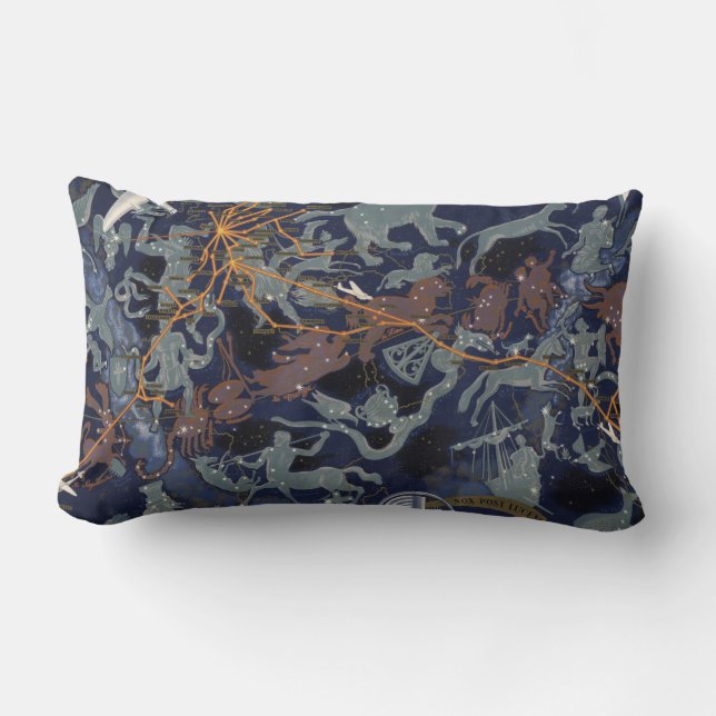 Air France : De nuit et de jour in de tous les cie Kussen (Voorkant)