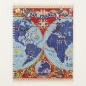 Air France Map of the World Planner (Voorkant)