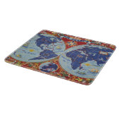 Air France Map of the World Snijplank (Hoek)