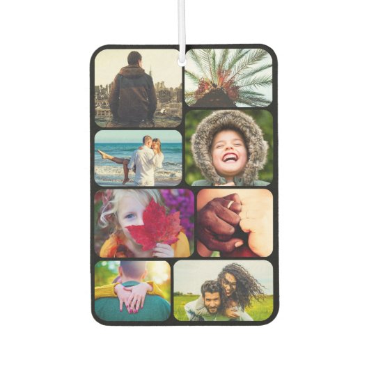 Air Freshener Double Sided 16-fotosjabloon Luchtverfrisser (Voorkant)
