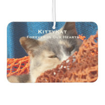 AIR FRESHENER UW Pet Kat Hond FOTO Gepersonaliseer
