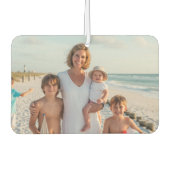Air Freshener | Your Family 2 Photo Upload Design Luchtverfrisser (Voorkant)