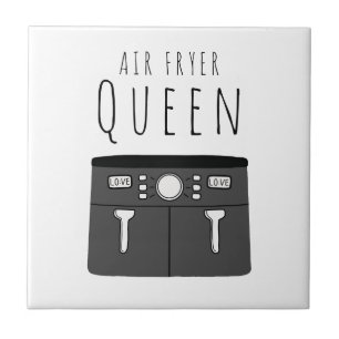 Air Fryer Koningin Drank Tegeltje