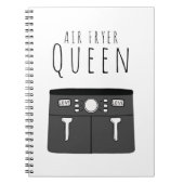 Air Fryer Koningin Notitieboek (Voorkant)