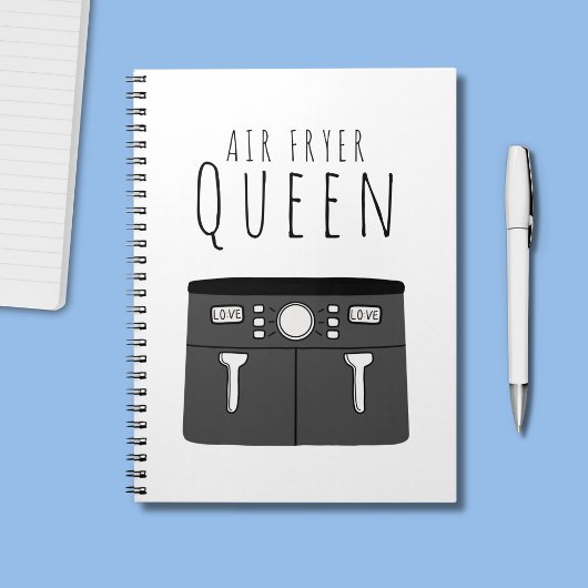 Air Fryer Koningin Notitieboek