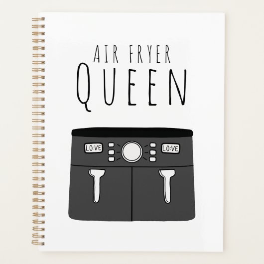 Air Fryer Koningin Planner (Voorkant)