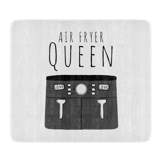 Air Fryer Koningin Snijplank (Voorkant)