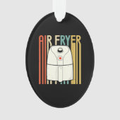 Air Fryer Master Cook Food| Retro Chicken Ornament (voorkant)