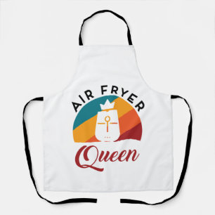 Air Fryer Queen Fried Food Cooking Cook Schort