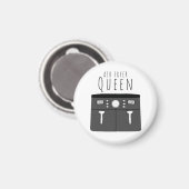 Air Fryer Queen Magneet (Voorkant / Achterkant)