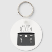 Air Fryer Queen Sleutelhanger (Voorkant)