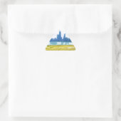 Air Geborstende Chicago Sticker (Tas)