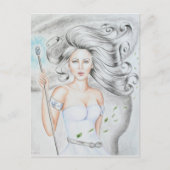 Air Goddess-postkaart Briefkaart (Voorkant)