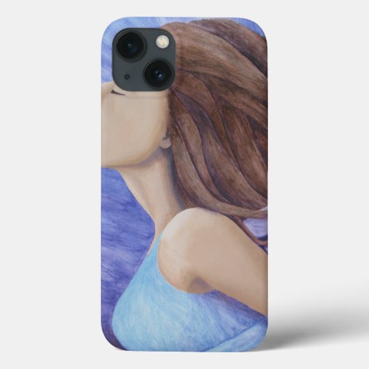 Air Goddess Vliegende iPad Case (Achterkant)
