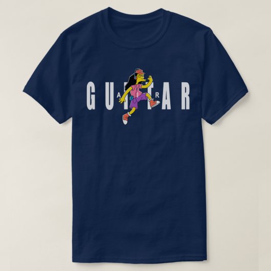 Air Guitar T-shirt (Design voorkant)