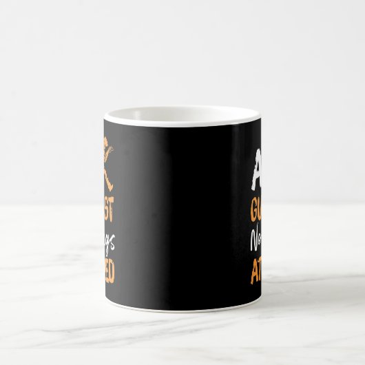 Air Guitarist No Strings Attached Pap Guitar en B Koffiemok (Center)