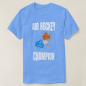 Air Hockey Champion Design for Air Hockey Player T-shirt (Design voorkant)