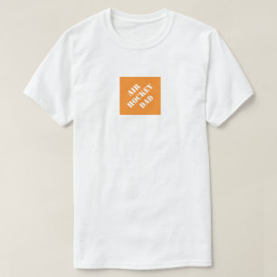 Air Hockey Dad Funny Dad Humoureuze Vaderdag T-shirt